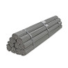 130/6 gerippte Metallpflanzpfähle - 100 Stück